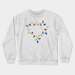 Holiday Love - Tis the Season: Christmas Lights Crewneck Sweatshirt